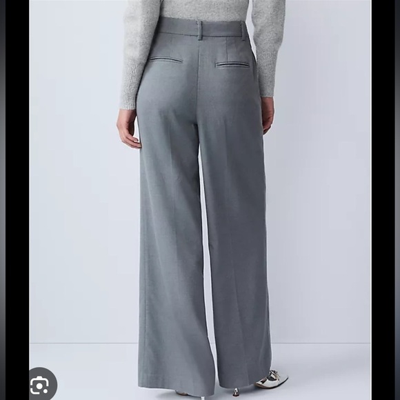 Pants - LULUS Tailored Gray wide leg trousers